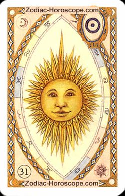 The sun, monthly Love and Health horoscope May Aries