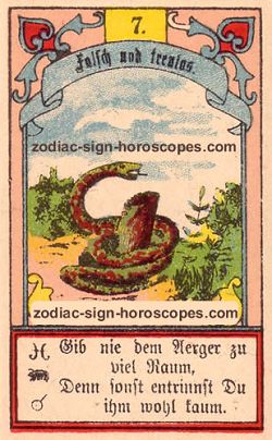 The snake, monthly Aries horoscope March