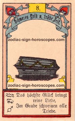 The coffin, monthly Aries horoscope November