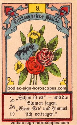 The bouquet, single love horoscope aries