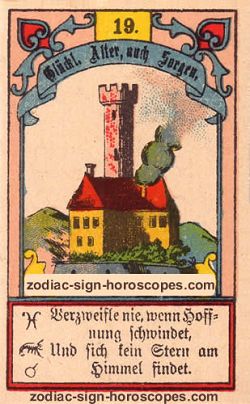 The tower, monthly Aries horoscope April