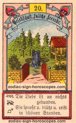 The garden, monthly Aries horoscope October